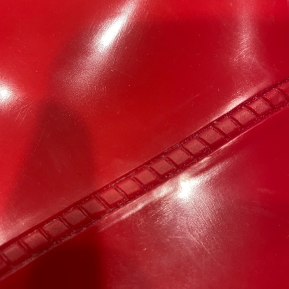 Vintage Authentic BURBERRY rain boots with heel. Size 9 (40) - Picture 10 of 13